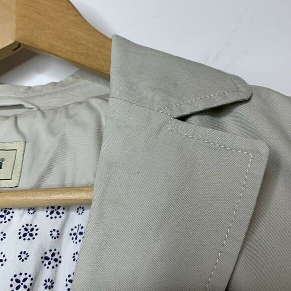 Ll Bean Womens Casual Jacket Size 16 Tan Button - Picture 2 of 7